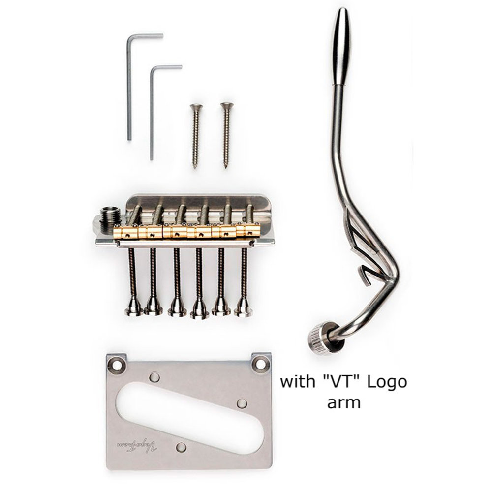 Vega-Trem ベガトレム VT2 Teletrem modern with VT Logo arm テレキャスター用ブリッジ 付属品画像