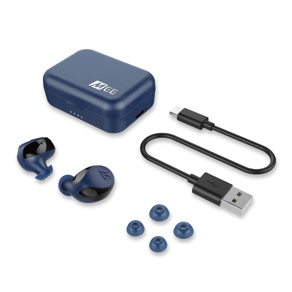MEE audio ミーオーディオ X10 BL トゥルーワイヤレスイヤホン 製品内容