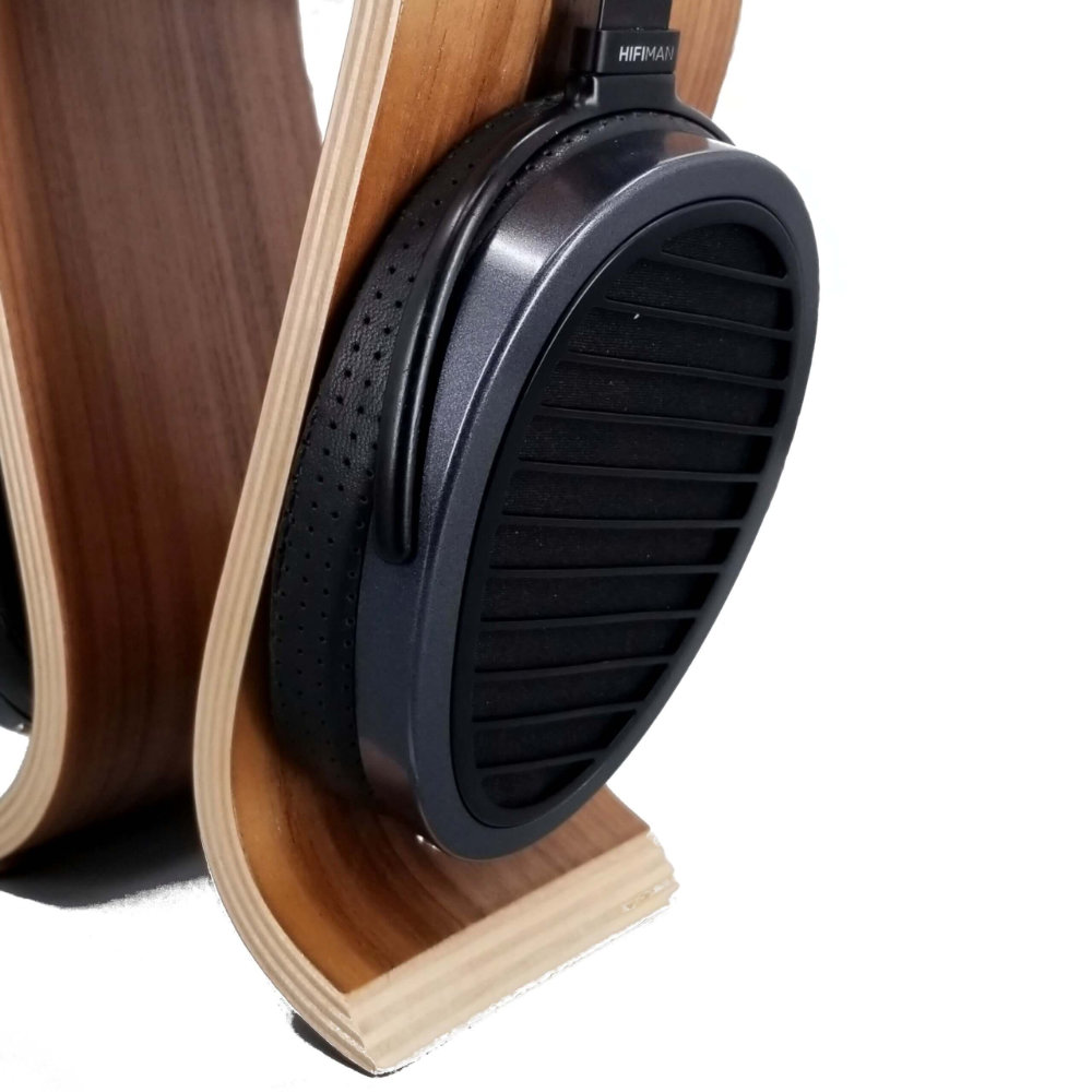 Dekoni Audio デコニオーディオ EPZ-ARYA-FNSK HiFiManヘッドホン用イヤーパッド 装着イメージ