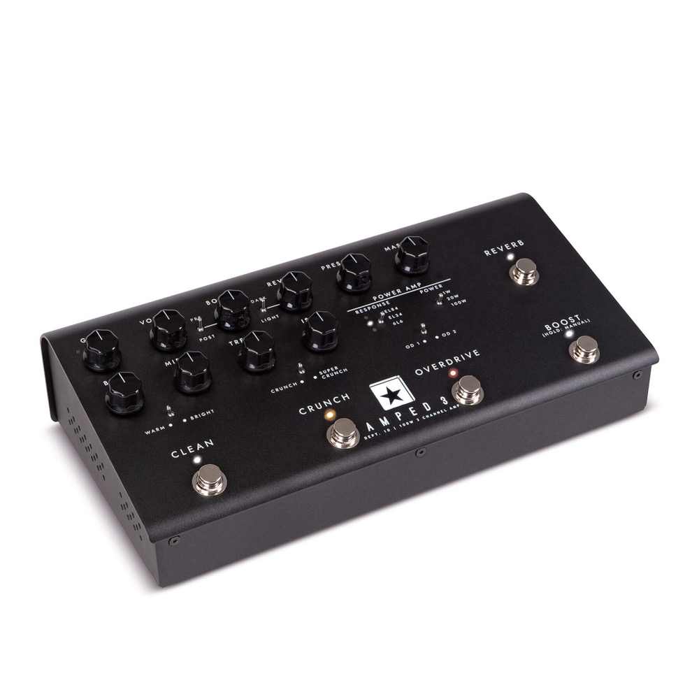 BLACKSTAR ブラックスター DEPT.10 AMPED 3 ペダル型 ギターアンプヘッド 詳細画像