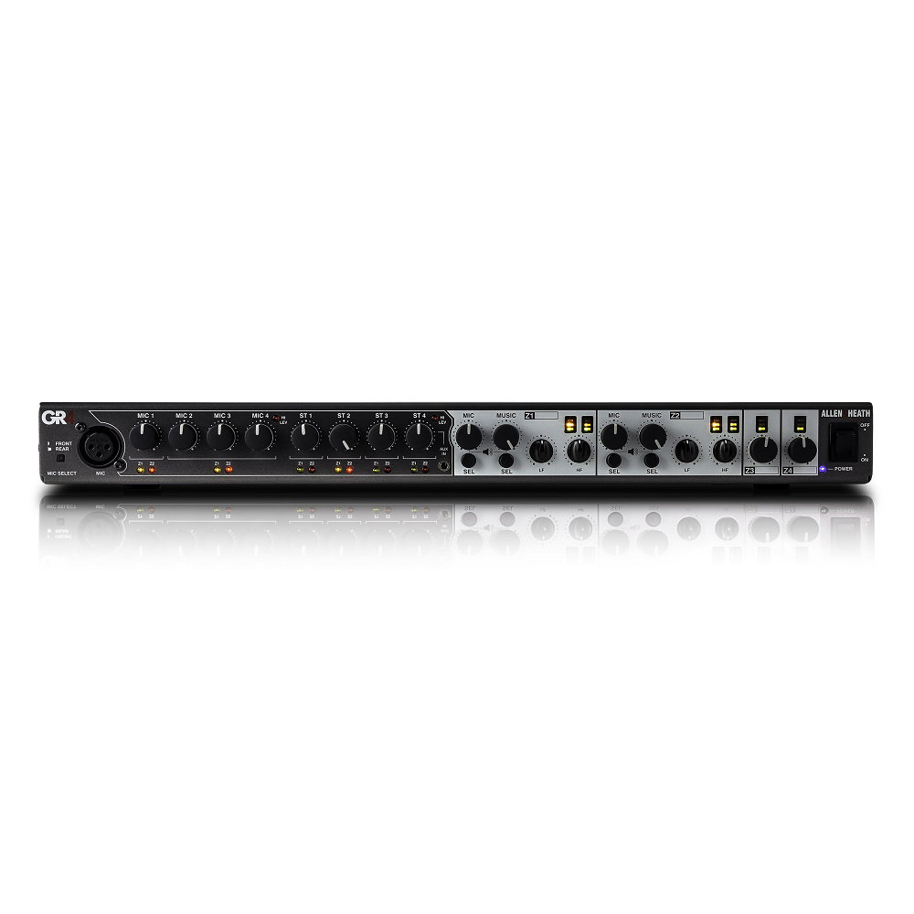 Allen & Heath アレンアンドヒース GR4 アナログ・ミキシングコンソール 正面コントロール部