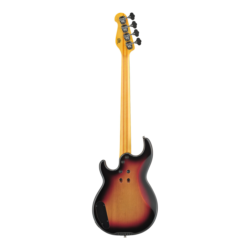 ヤマハ YAMAHA BBP34 Vintage Sunburst 4弦エレキベース 本体バック画像