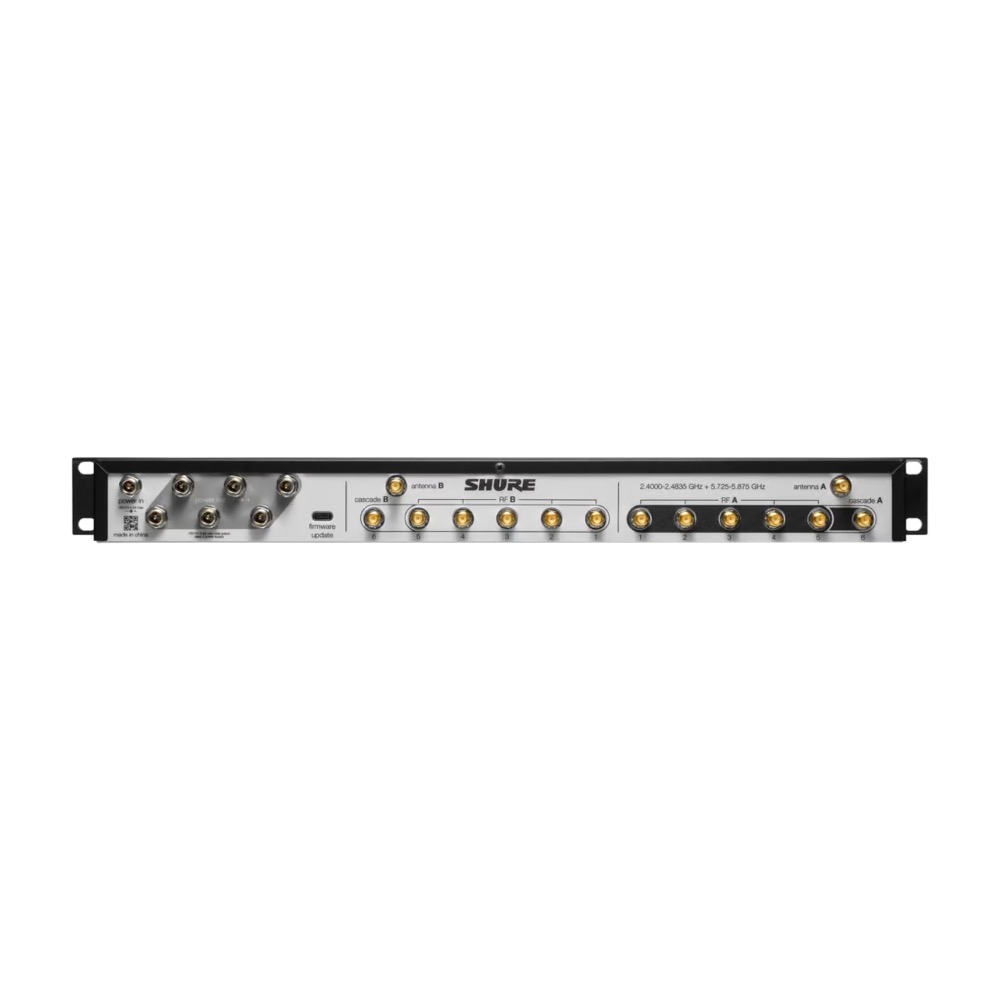 SHURE シュア GLXD+FMZ2/LC-J GLX-D+シリーズ フリケンシーマネージャー 2.4GHz帯 リア画像