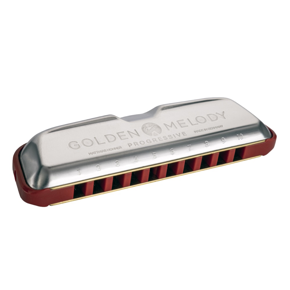 HOHNER ホーナー Golden Melody Progressive E 10ホールハーモニカ 詳細画像