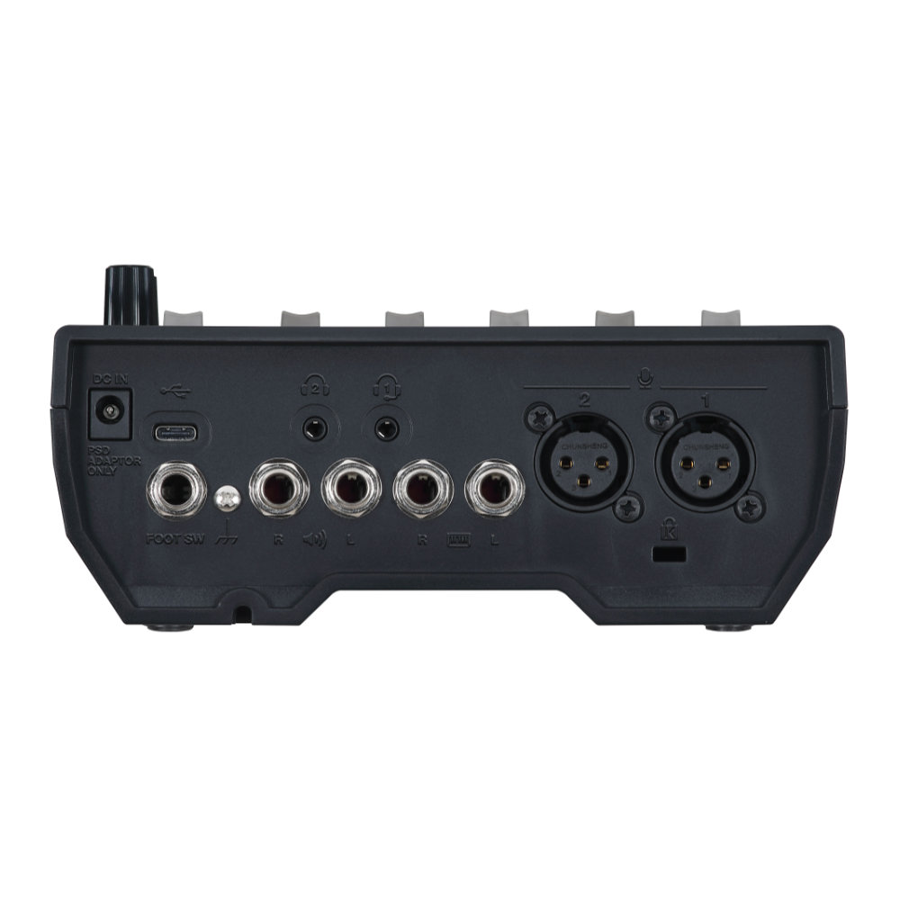 BOSS ボス GCS-5 Gigcaster 5 オーディオストリーミングミキサー 背面・端子