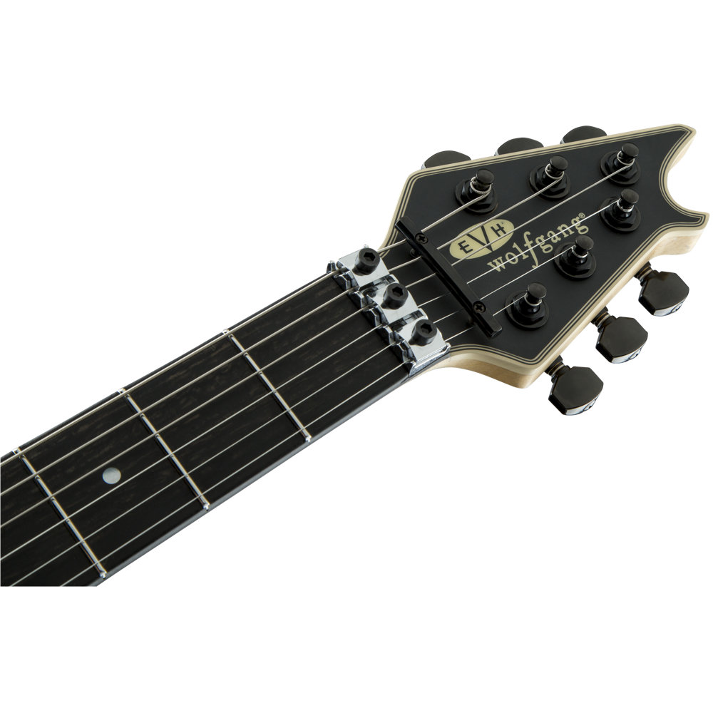 EVH イーブイエイチ Wolfgang USA Edward Van Halen Signature Ebony Fingerboard Stealth エレキギター ネック、ヘッド表