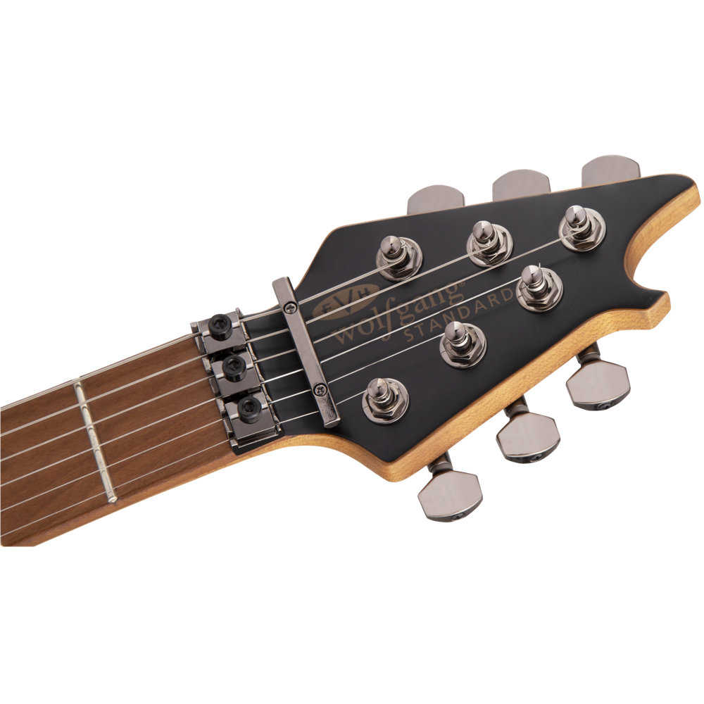 EVH イーブイエイチ Wolfgang WG Standard QM Baked Maple Fingerboard Transparent Amber エレキギター