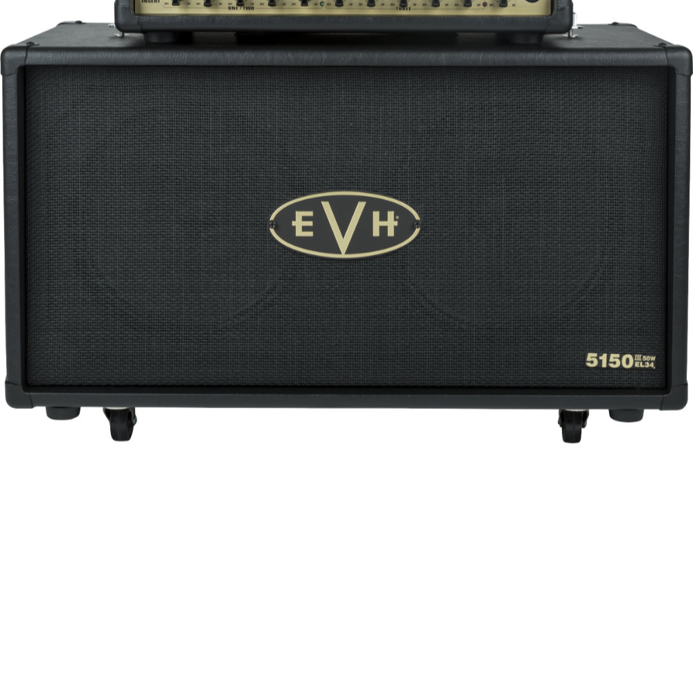 EVH イーブイエイチ 5150III EL34 2X12 CABINET Black スピーカーキャビネット ヘッドマウント
