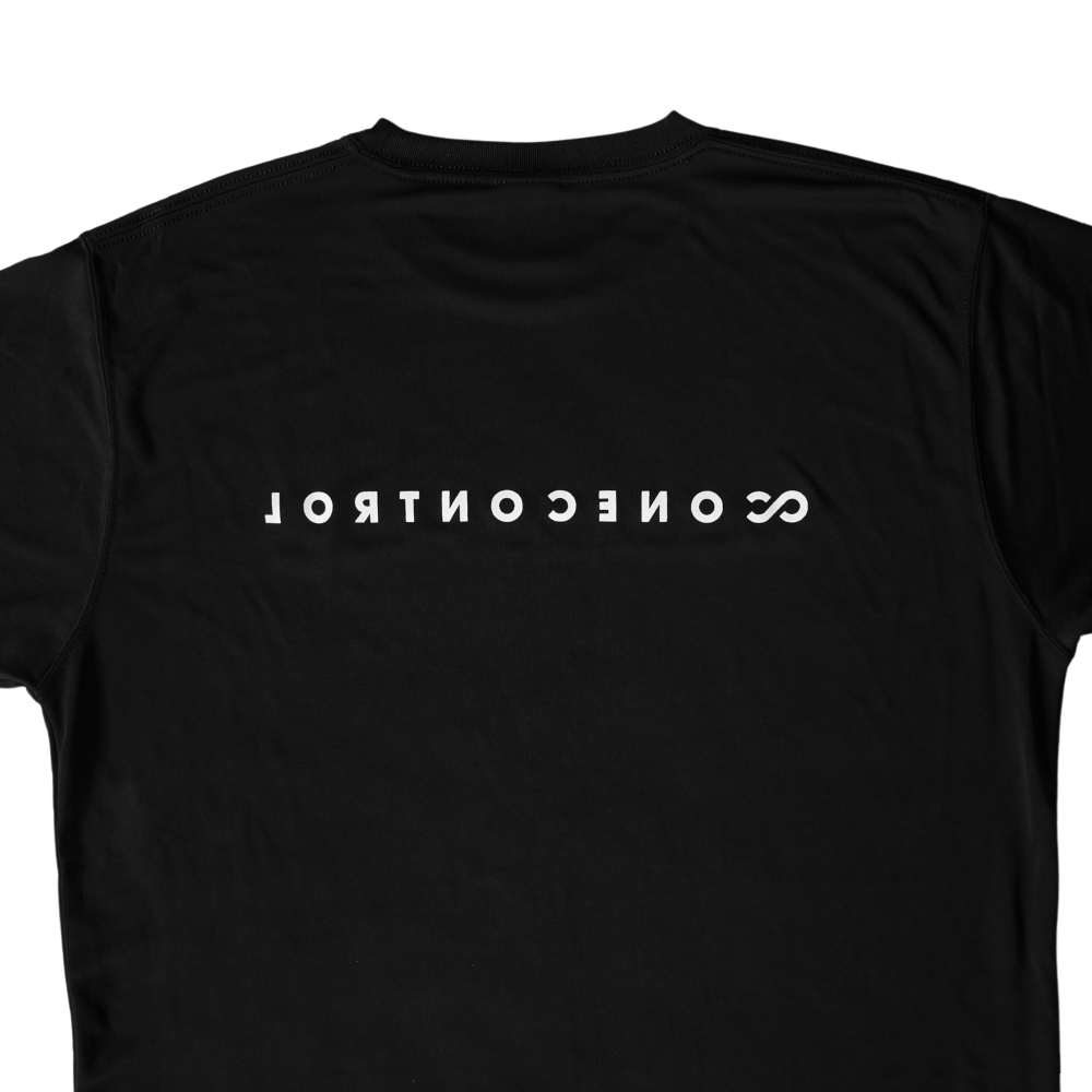 One Control ワンコントロール ロゴロングTシャツ ブラック 長袖 Mサイズ 背面画像