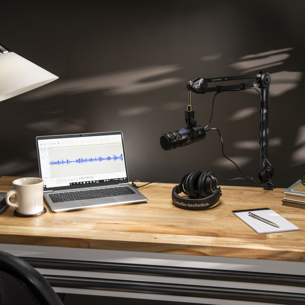 AUDIO-TECHNICA オーディオテクニカ AT2040USB ハイパーカーディオイド ダイナミック USB マイクロホン 使用例画像