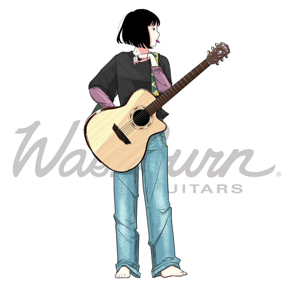 Washburn ワッシュバーン G20SCE エレクトリックアコースティックギター イメージ画像