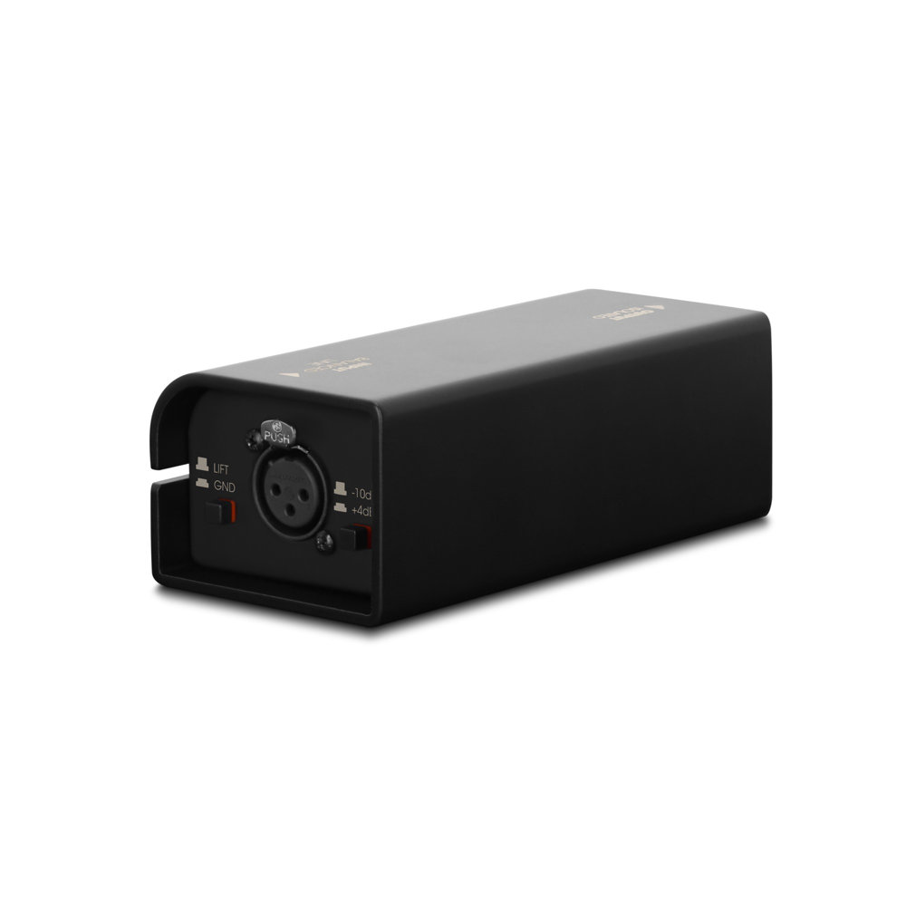 Palmer パルマー REAMP BOX TRAVE トラーヴェ リアンプDIボックス XLR側サイドから背面