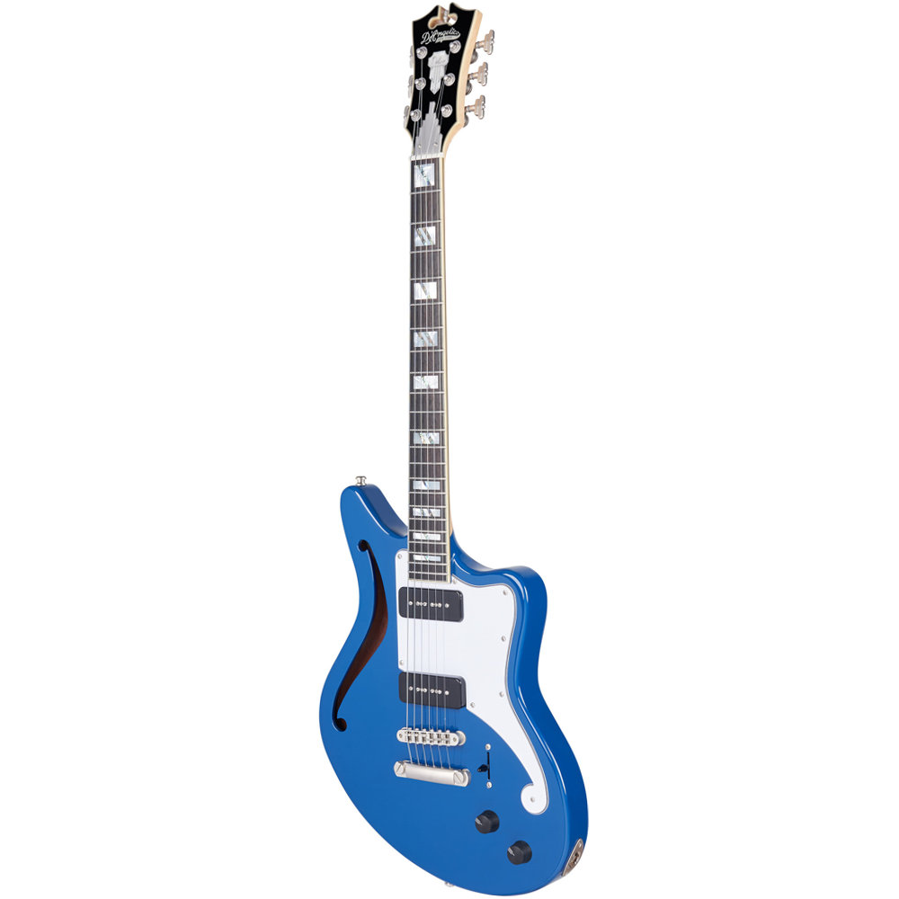 D’Angelico ディアンジェリコ Deluxe Bedford SH Limited Edition Sapphire エレキギター ボディサイド