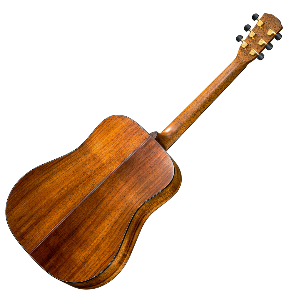 MORRIS モーリス M-104KOA アコースティックギター 本体裏画像