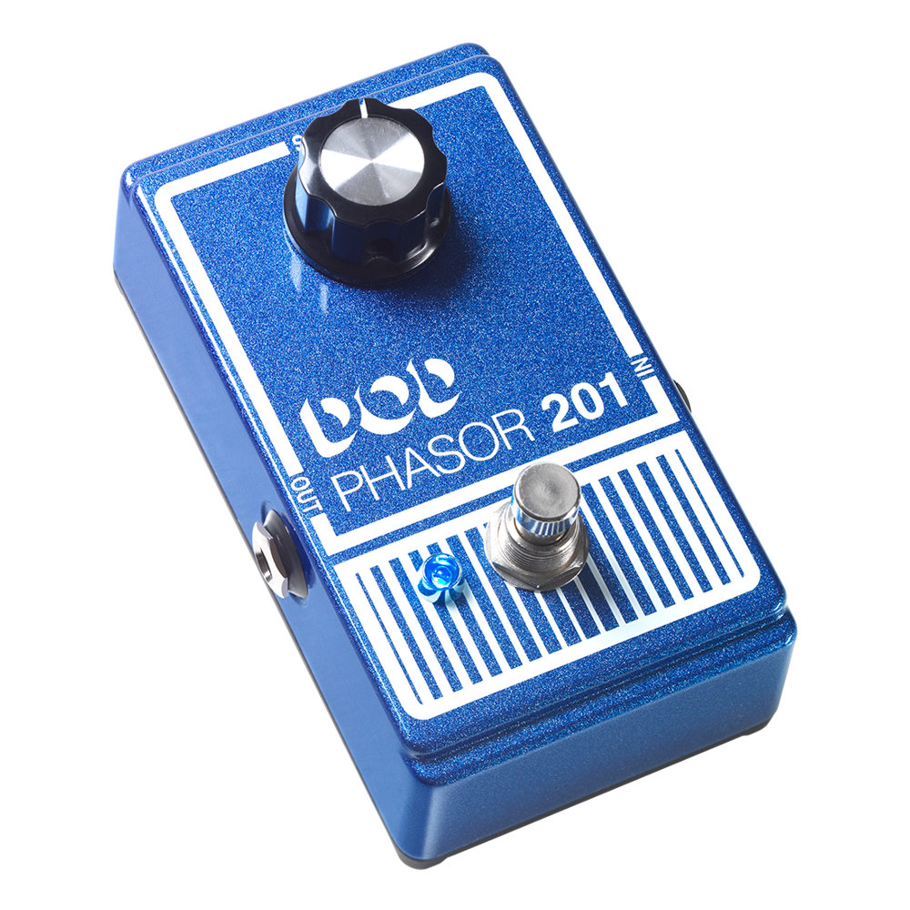 DOD ディーオーディー Phasor 201 フェイザー ギターエフェクター 全体画像