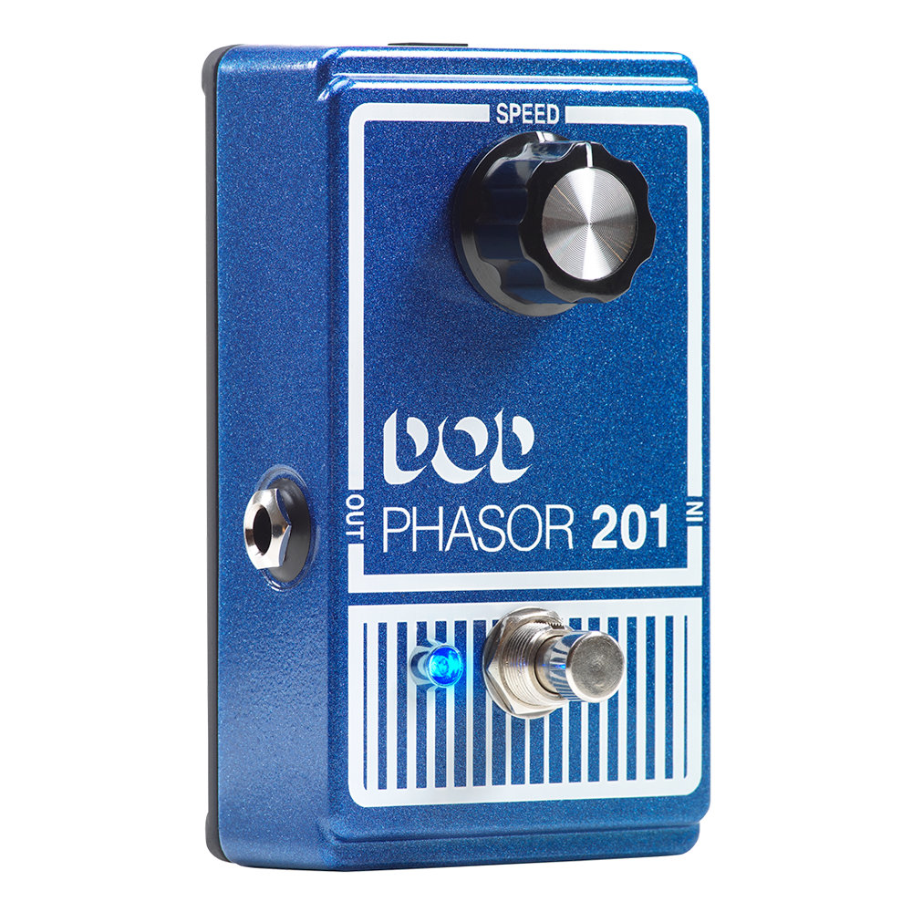 DOD ディーオーディー Phasor 201 フェイザー ギターエフェクター 全体画像