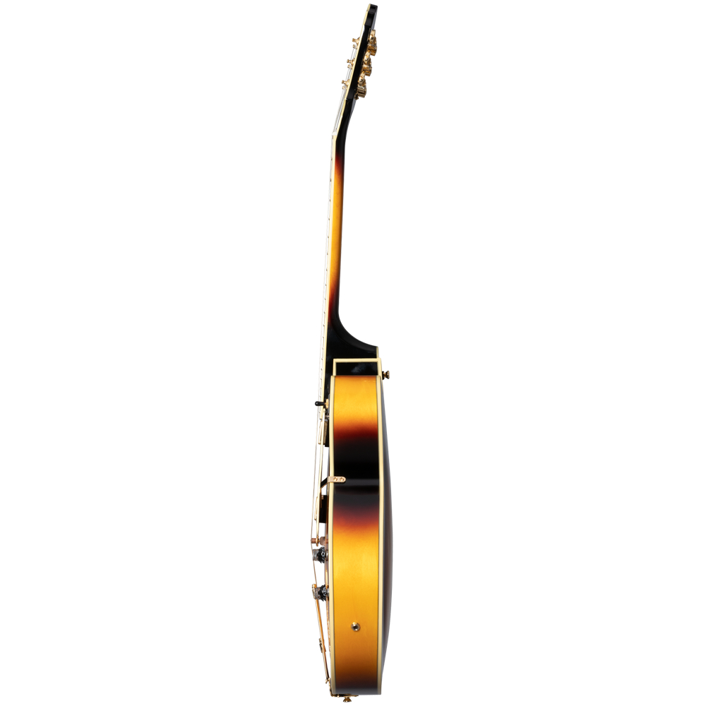 Epiphone エピフォン Broadway Vintage Sunburst エレキギター 本体横画像