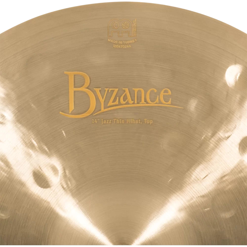 MEINL マイネル B14JTH 14” Byzance Jazz Hihats THIN ハイハット トップ＆ボトム トップロゴ
