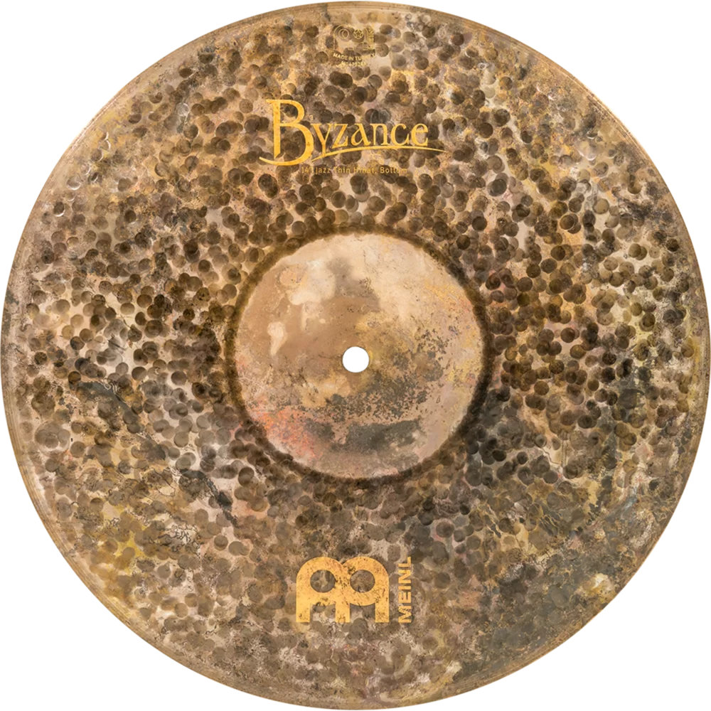 MEINL マイネル B14JTH 14” Byzance Jazz Hihats THIN ハイハット トップ＆ボトム ボトム表
