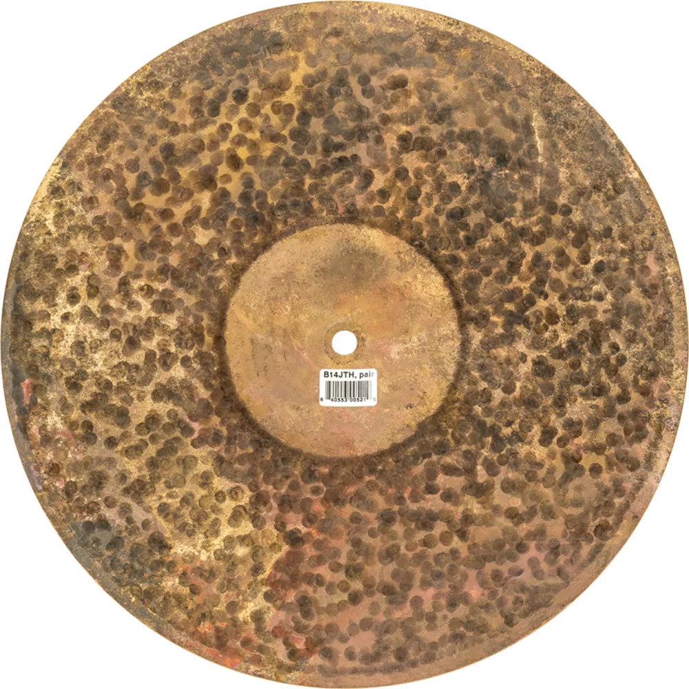 MEINL マイネル B14JTH 14” Byzance Jazz Hihats THIN ハイハット トップ＆ボトム ボトム裏