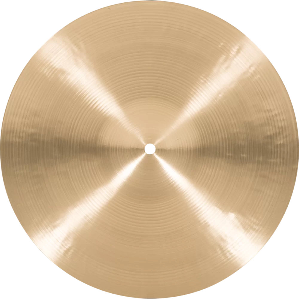 MEINL マイネル B14MH-B 14” Byzance Brilliant Hihats MEDIUM ハイハット トップ&ボトム トップ裏正面