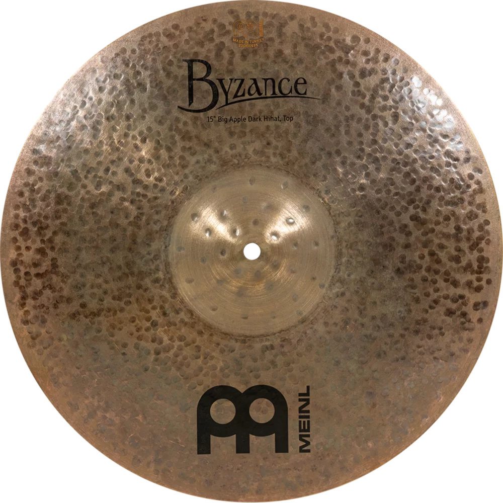 MEINL マイネル B15BADAH Byzance Dark Big Apple Dark 15” Hihat ハイハット トップ&ボトム トップ表正面