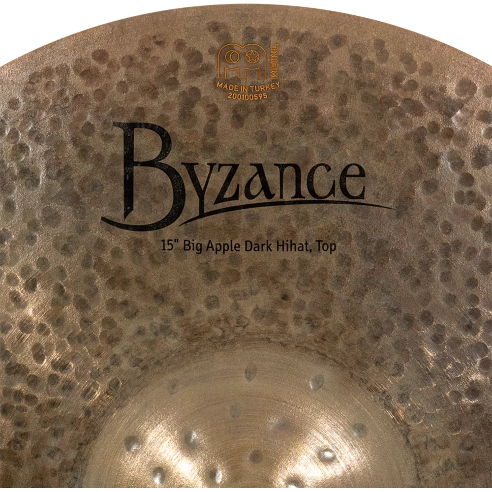 MEINL マイネル B15BADAH Byzance Dark Big Apple Dark 15” Hihat ハイハット トップ&ボトム トップロゴ