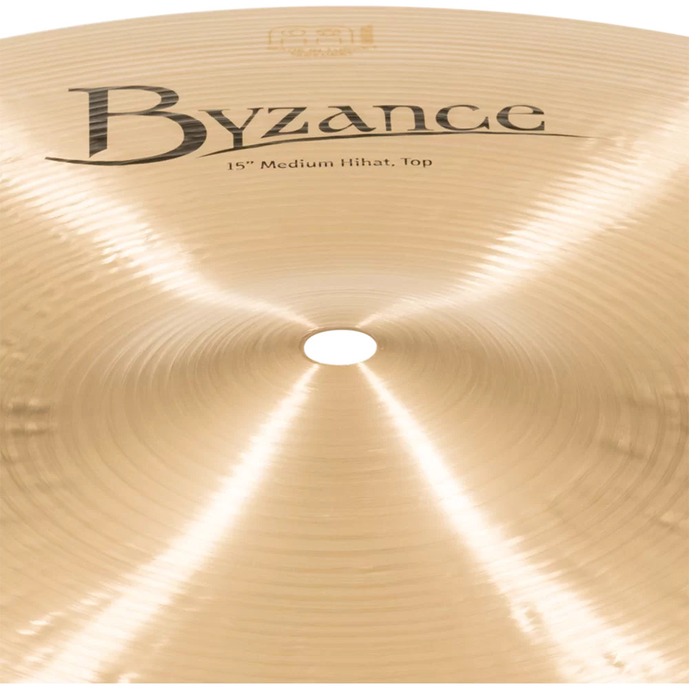 MEINL マイネル B15MH Byzance Traditional 15” MEDIUM Hihats ハイハット トップ&ボトム トップロゴ