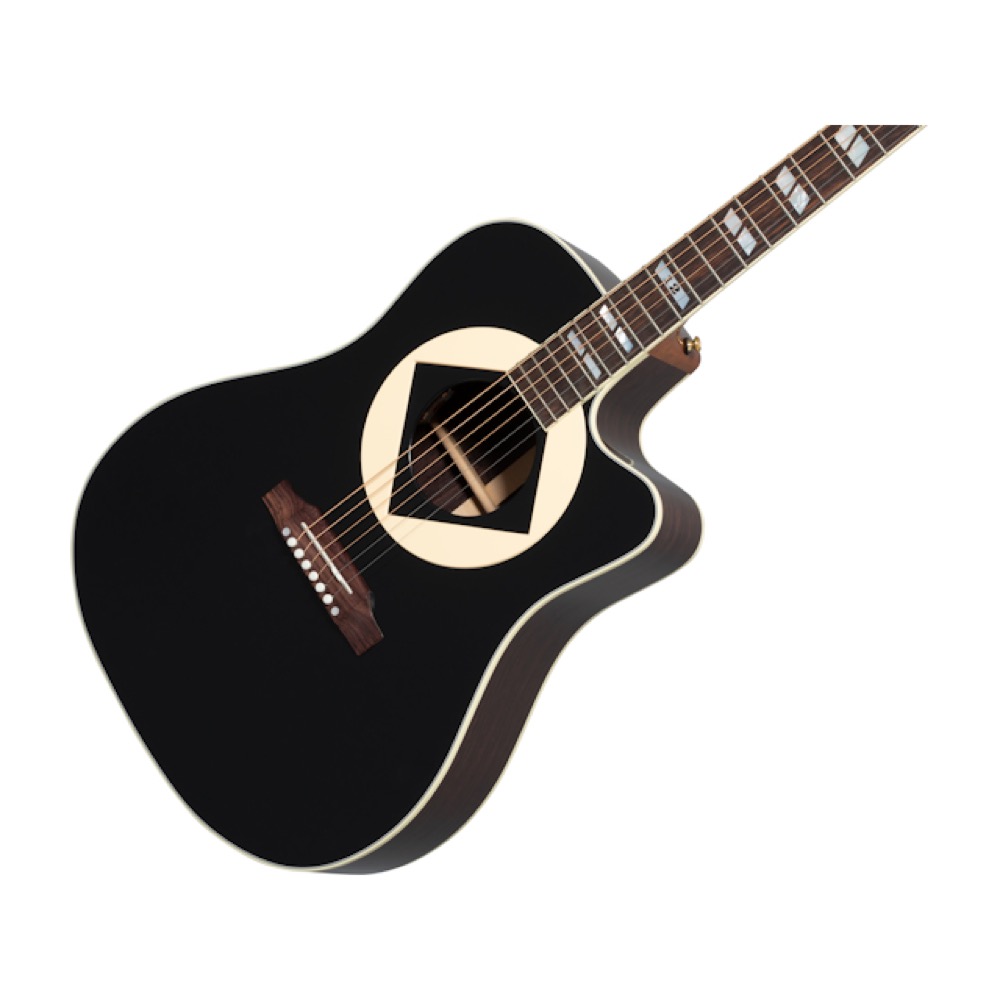 Gibson ギブソン Jerry Cantrell Atone Songwriter Ebony エレクトリックアコースティックギター 詳細画像