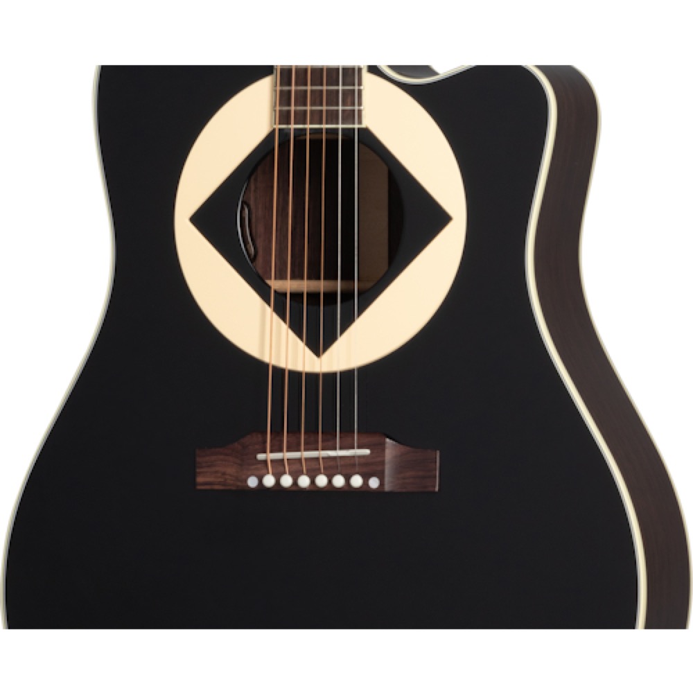 Gibson ギブソン Jerry Cantrell Atone Songwriter Ebony エレクトリックアコースティックギター 詳細画像