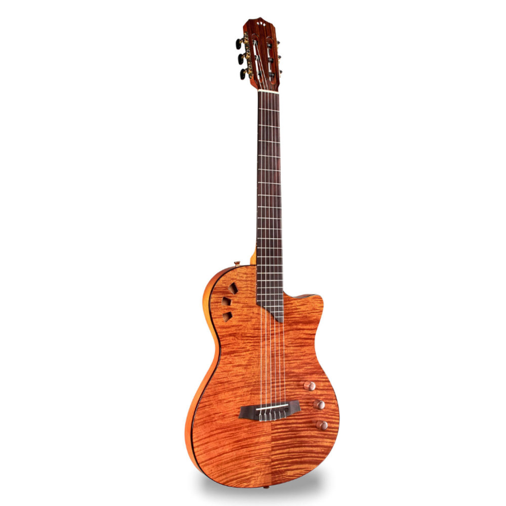 Cordoba コルドバ STAGE GUITAR Natural Amber エレクトリッククラシックギター 側面画像