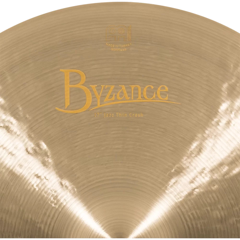 MEINL マイネル B17JTC Byzance Jazz 17” THIN Crash  クラッシュシンバル ロゴ