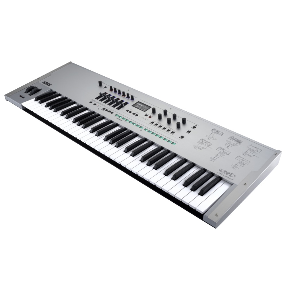 KORG opsix SE Platinum FMシンセサイザー 61鍵盤仕様 OPSIX-SE P ハードケース付き プラチナムカラー 詳細画像