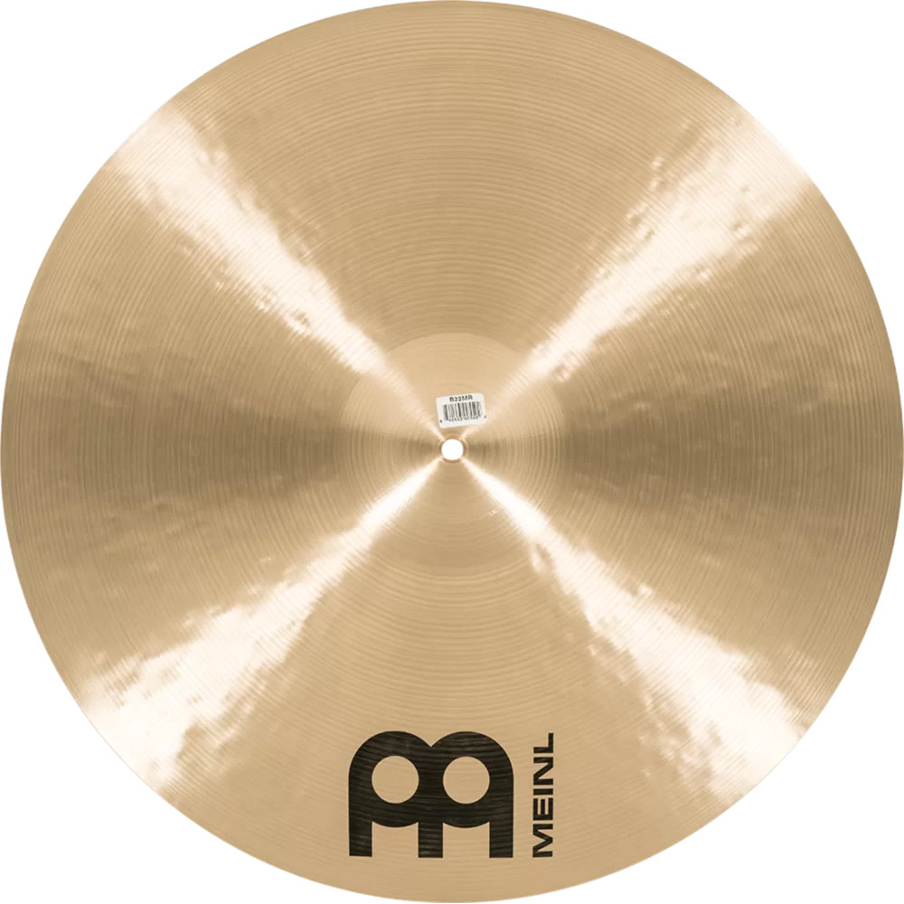 MEINL マイネル B22MR  Byzance Traditional 22” MEDIUM Ride ライドシンバル 裏正面
