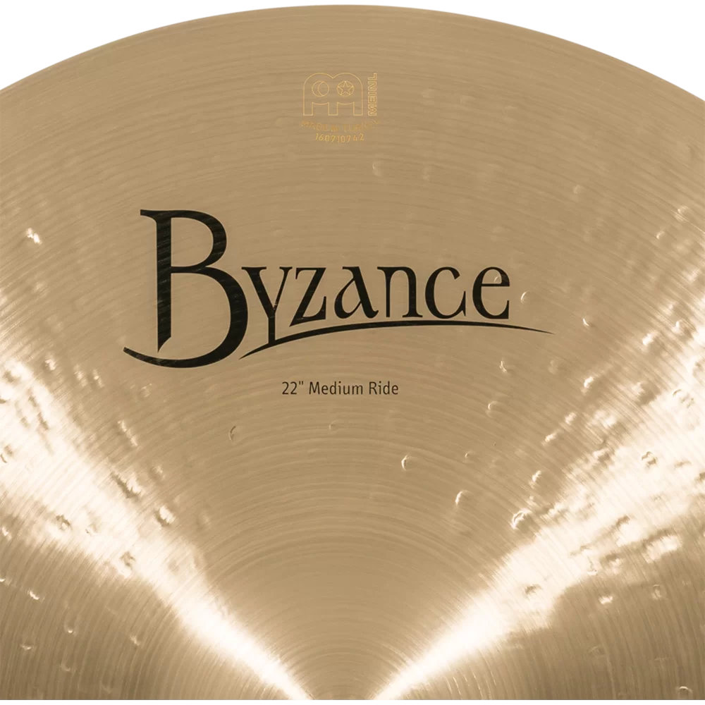MEINL マイネル B22MR  Byzance Traditional 22” MEDIUM Ride ライドシンバル ロゴ