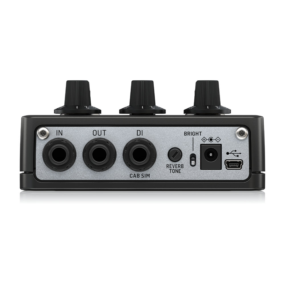 tc electronic COMBO DELUXE 65’ PREAMP ギターエフェクター 入出力端子部画像