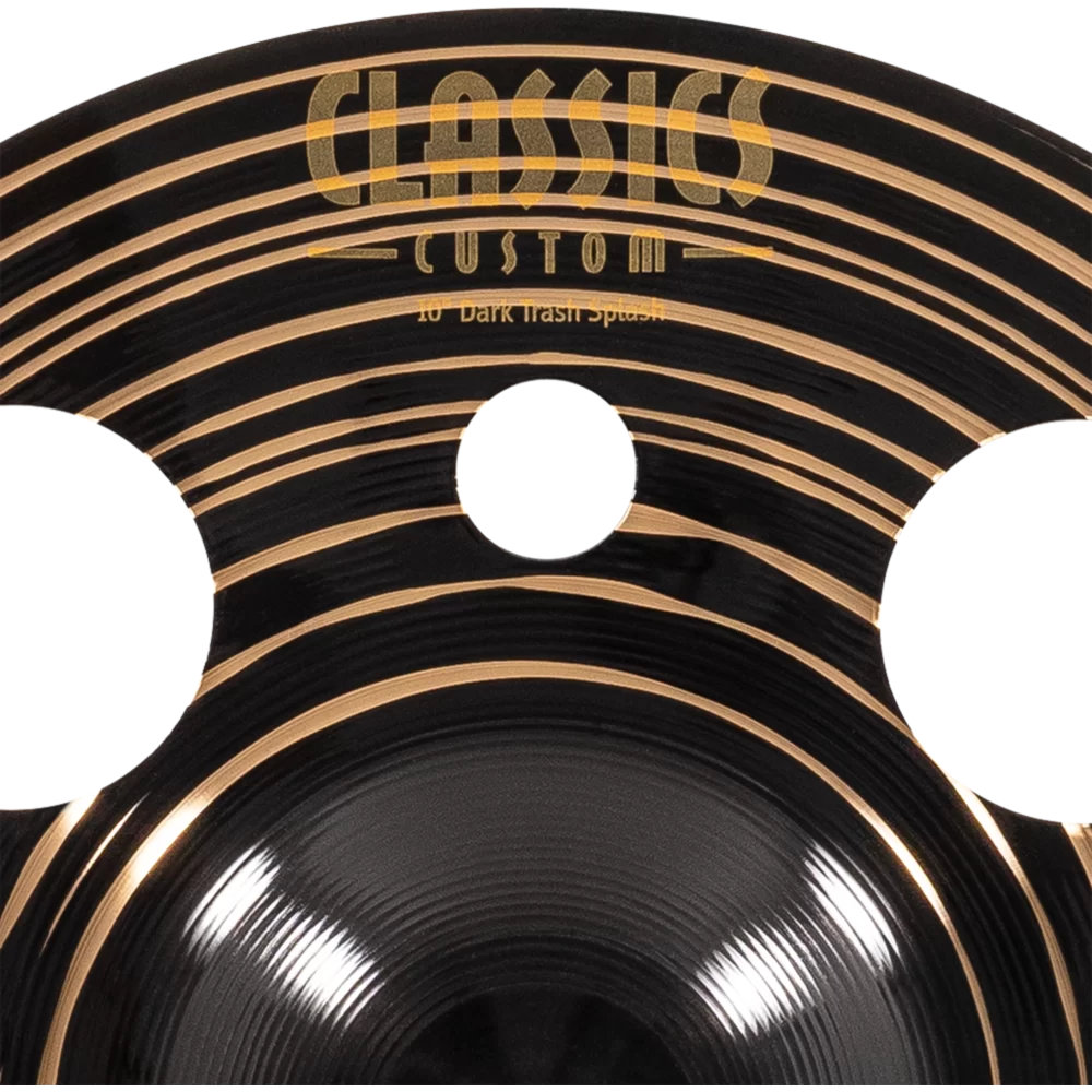 MEINL マイネル CC10DATRS Classics Custom Dark 10” Trash Splash スプラッシュシンバル ロゴ