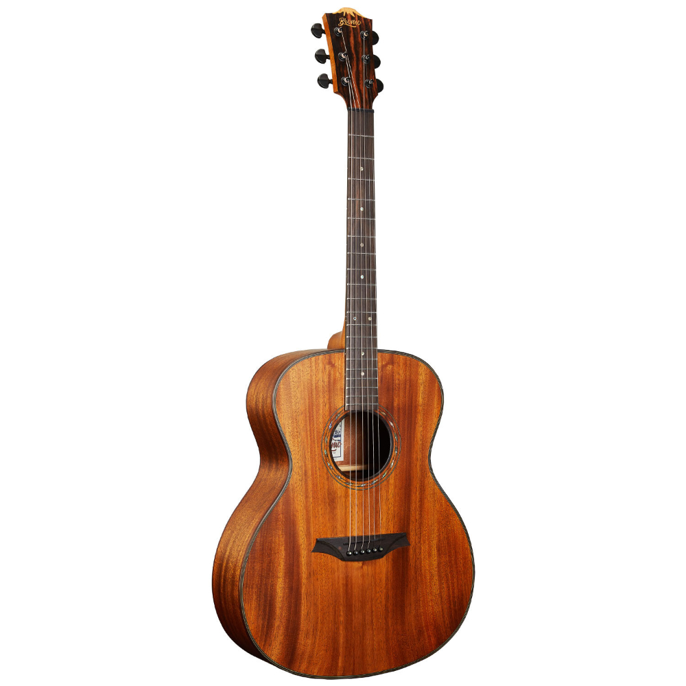 Bromo Guitars ブロモギターズ BAT2M TAHOMA SERIES アコースティックギター 斜めアングル画像