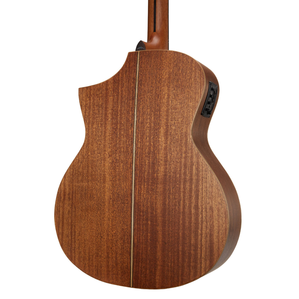 Bromo Guitars ブロモギターズ BAT4CE TAHOMA SERIES エレクトリックアコースティックギター ボディバック画像