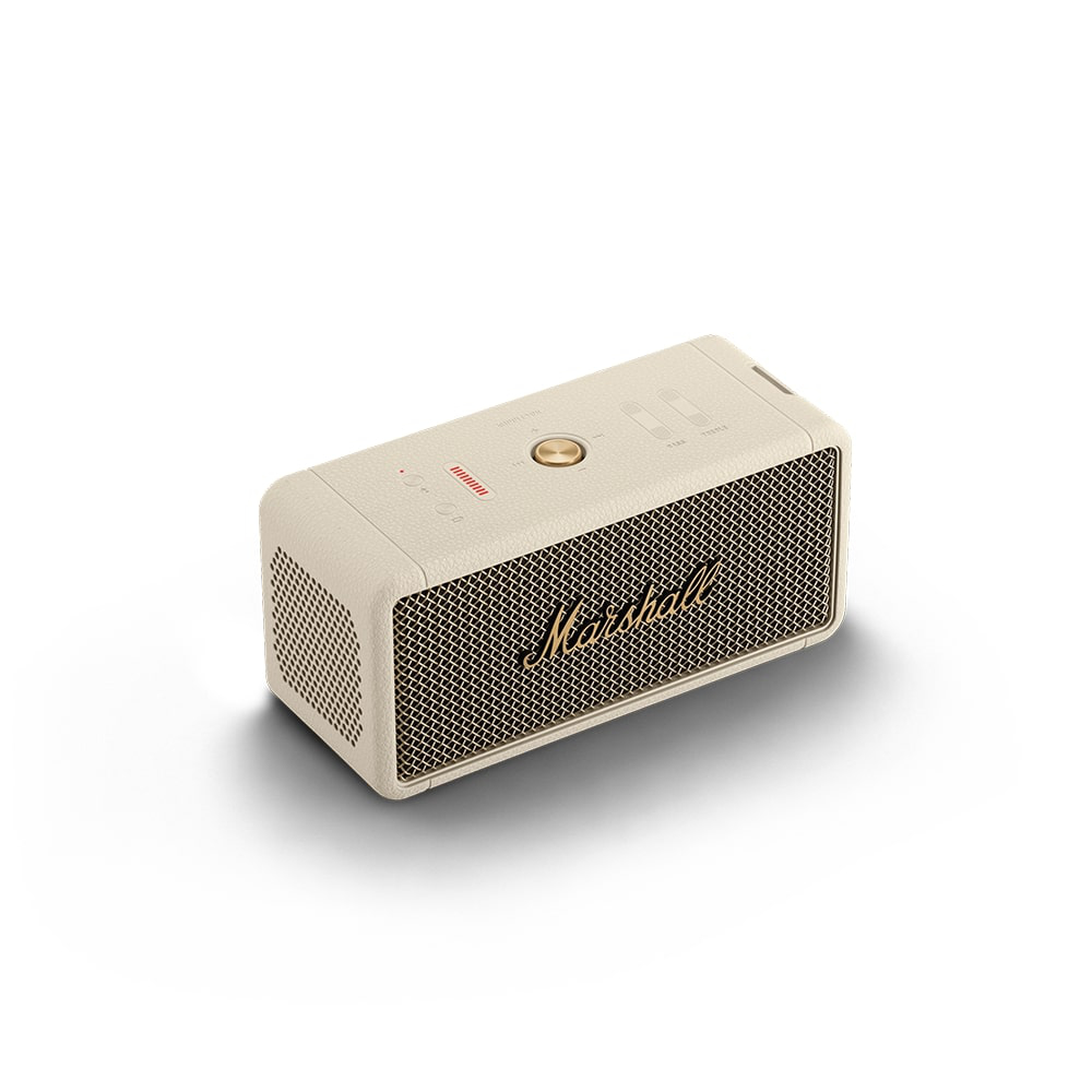 MARSHALL マーシャル Middleton Middleton Cream Bluetooth スピーカー 本体斜画像