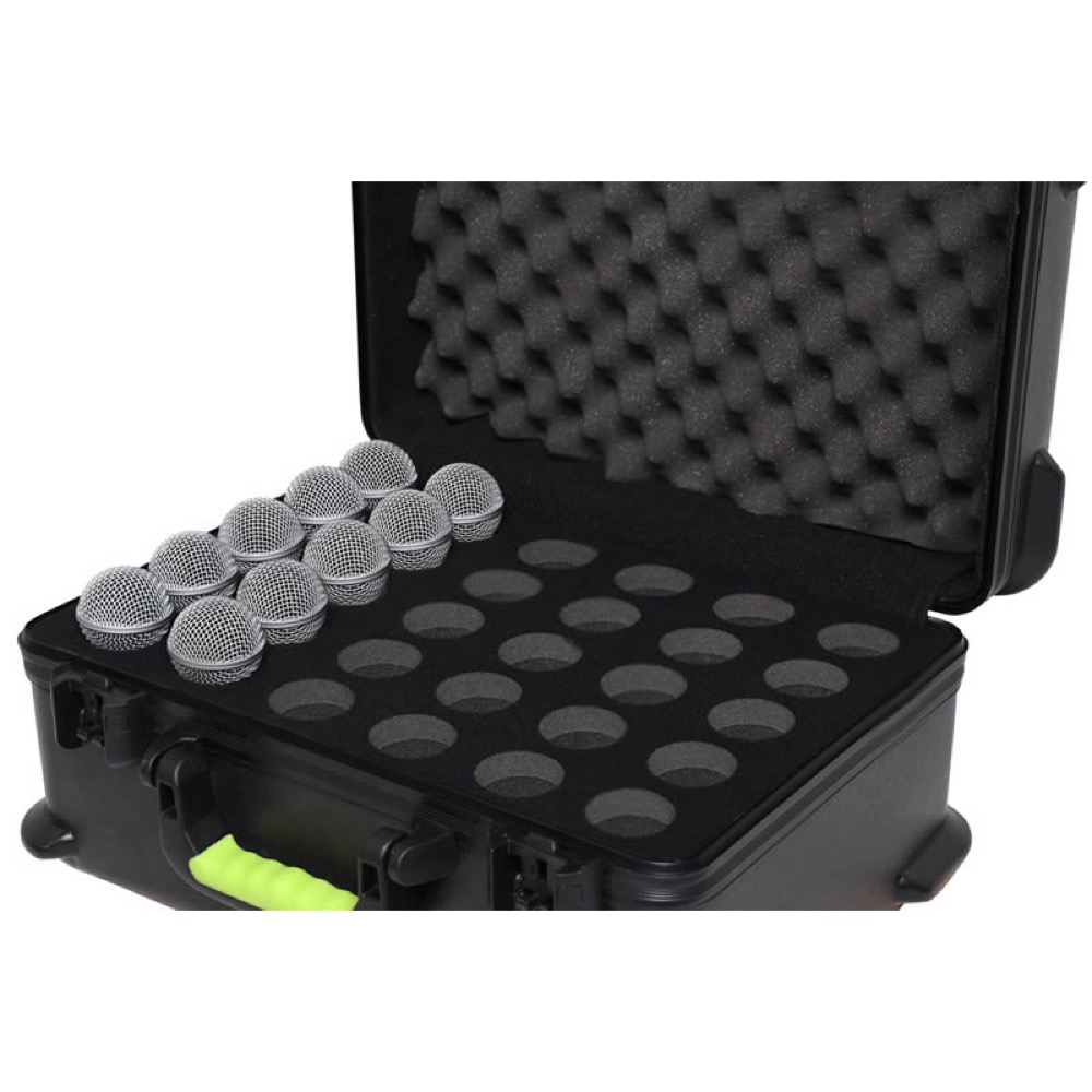 SHURE by GATOR シュア ゲーター SH-MICCASE30 ハードケース マイクケース 本体内容量