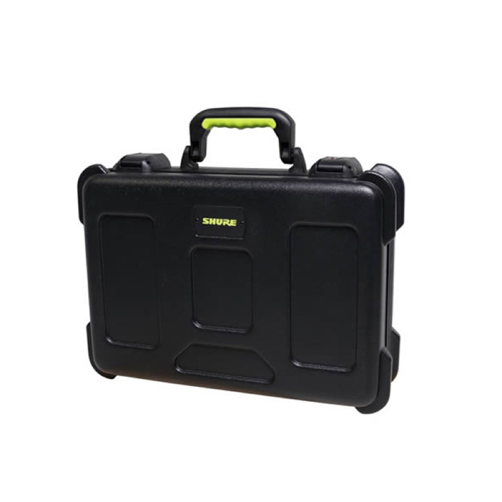 SHURE by GATOR シュア ゲーター SH-MICCASEW06 ハードケース マイクケース 本体斜画像