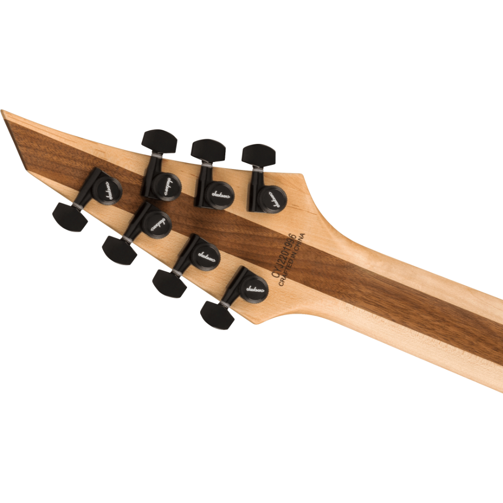 Jackson ジャクソン Pro Plus Series DINKY Modern MDK7P HT Chlorine Burst 7弦エレキギター ヘッドバック画像
