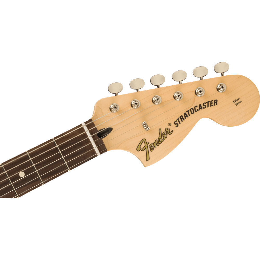 Fender フェンダー Limited Edition Tom Delonge Stratocaster, Rosewood Fingerboard, Graffiti Yellow ストラトキャスター エレキギター ネック、ヘッド表