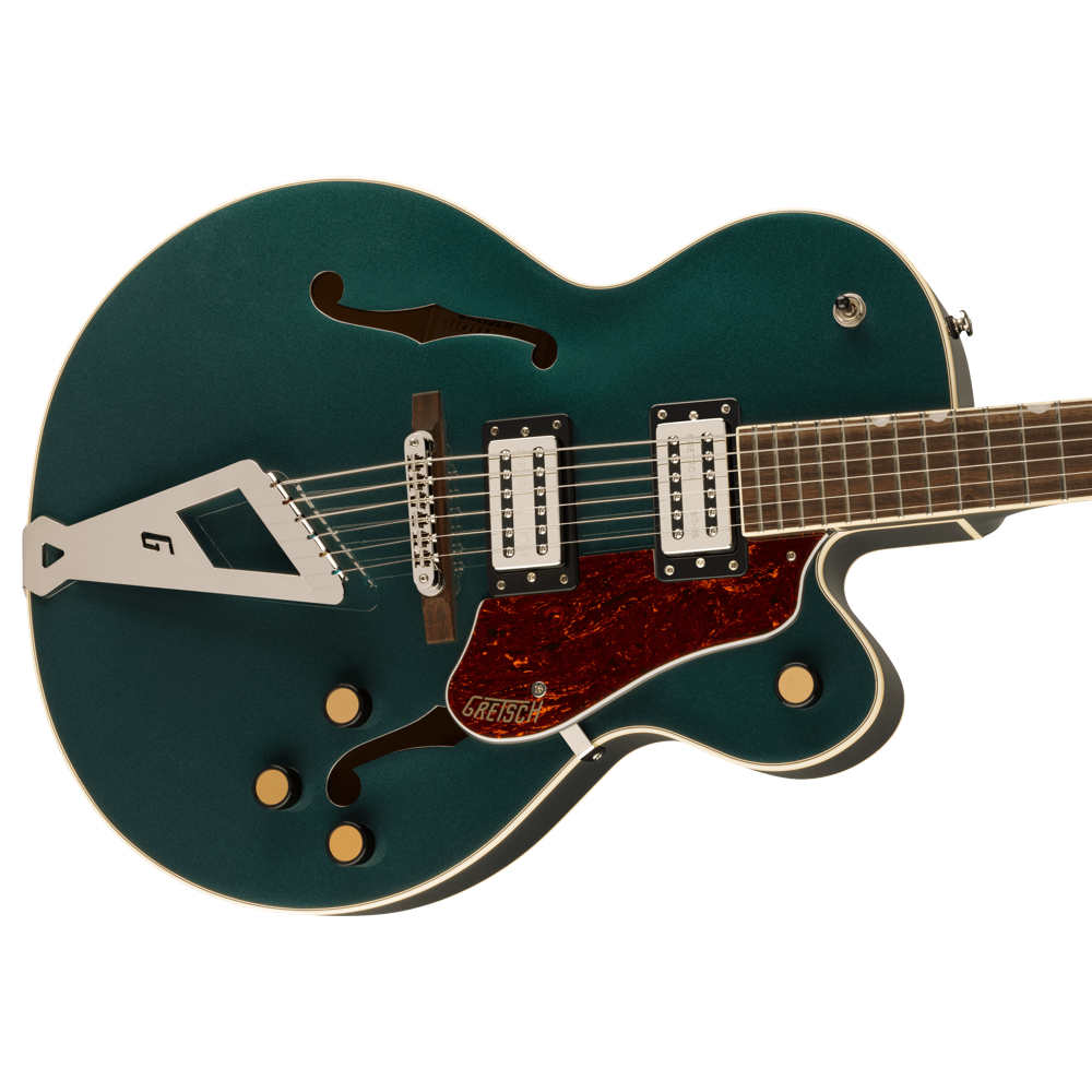 GRETSCH グレッチ G2420 Streamliner Hollow Body with Chromatic II Cadillac Green エレキギター ボディ画像