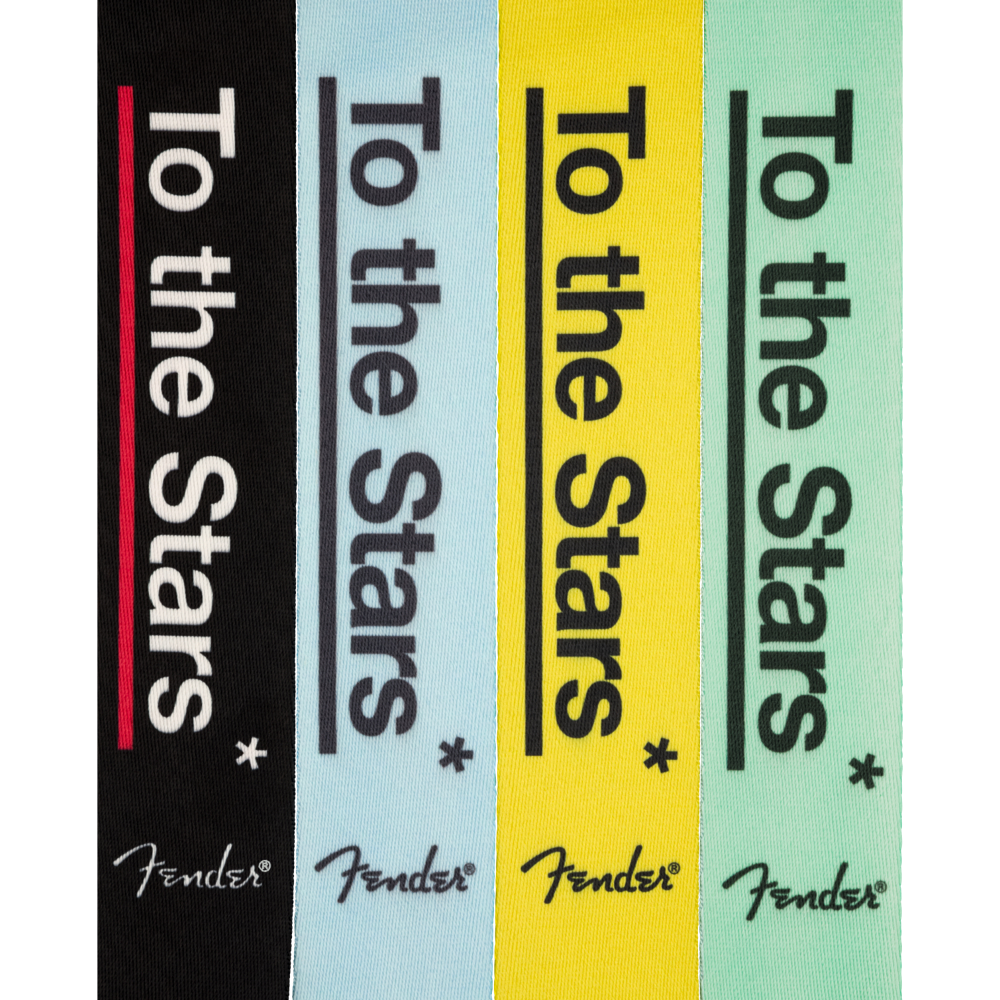 Fender フェンダー Tom DeLonge To The Stars Straps ダフネブルー ギターストラップ ナイロン 本体画像