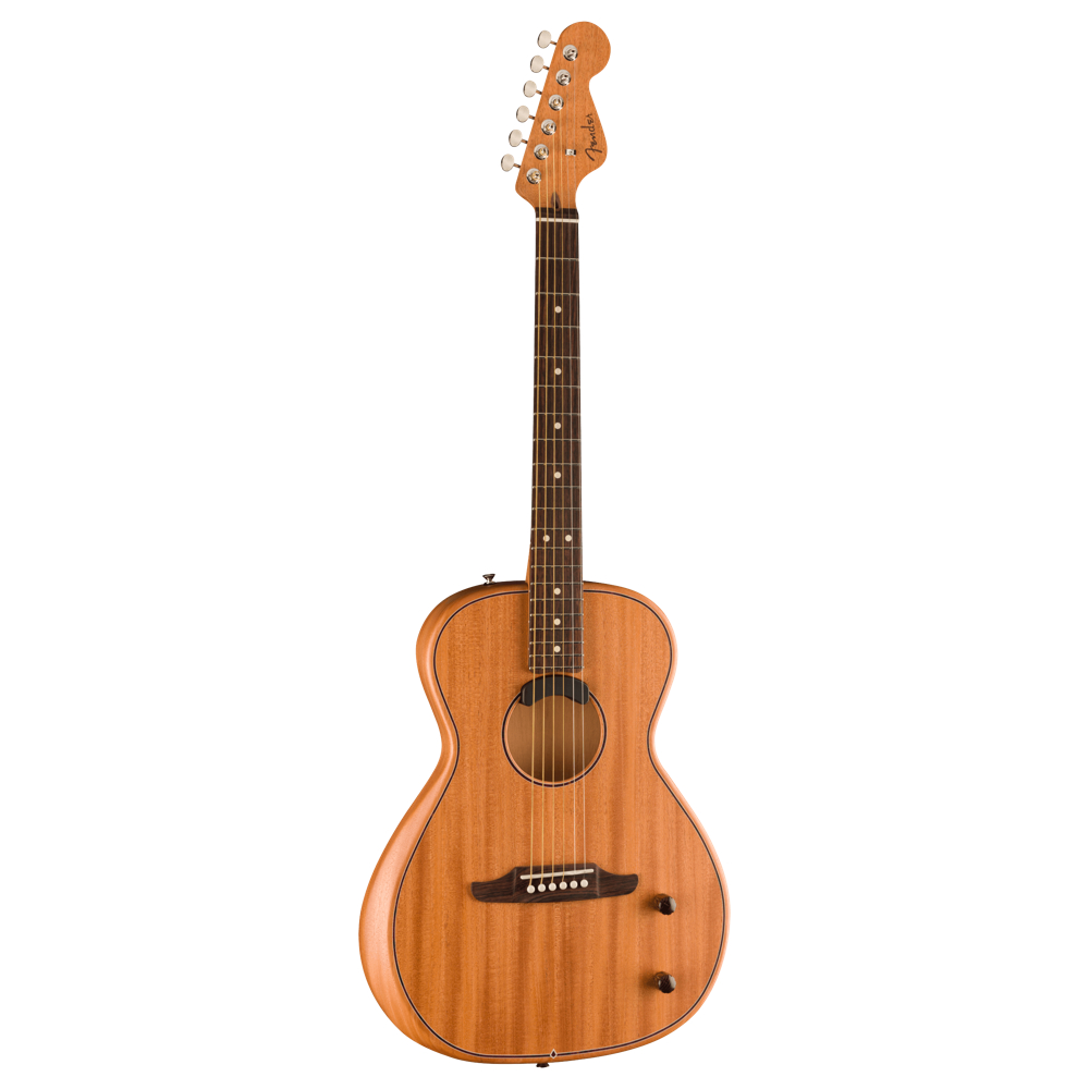 Fender フェンダー Highway Series Parlor Rosewood Fingerboard All-Mahogany エレクトリックアコースティックギター ボディ画像