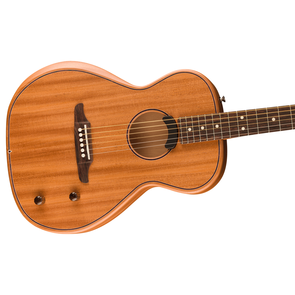 Fender フェンダー Highway Series Parlor Rosewood Fingerboard All-Mahogany エレクトリックアコースティックギター ボディ画像