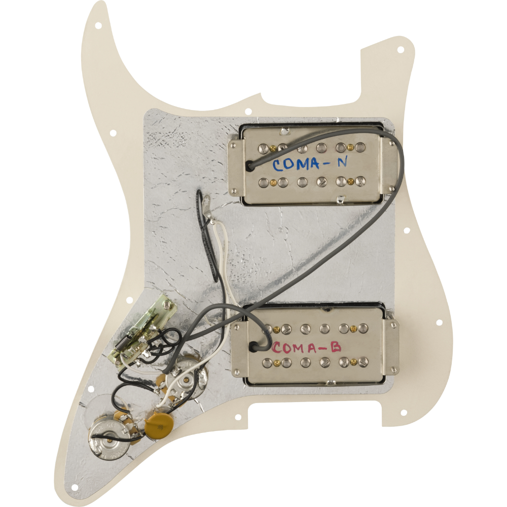 Fender フェンダー Custom ML CuNiFe Wide-Range Humbucker Pre-Wired Stratocaster Pickguard 配線済みピックアップアッセンブリー アッセンブリー画像