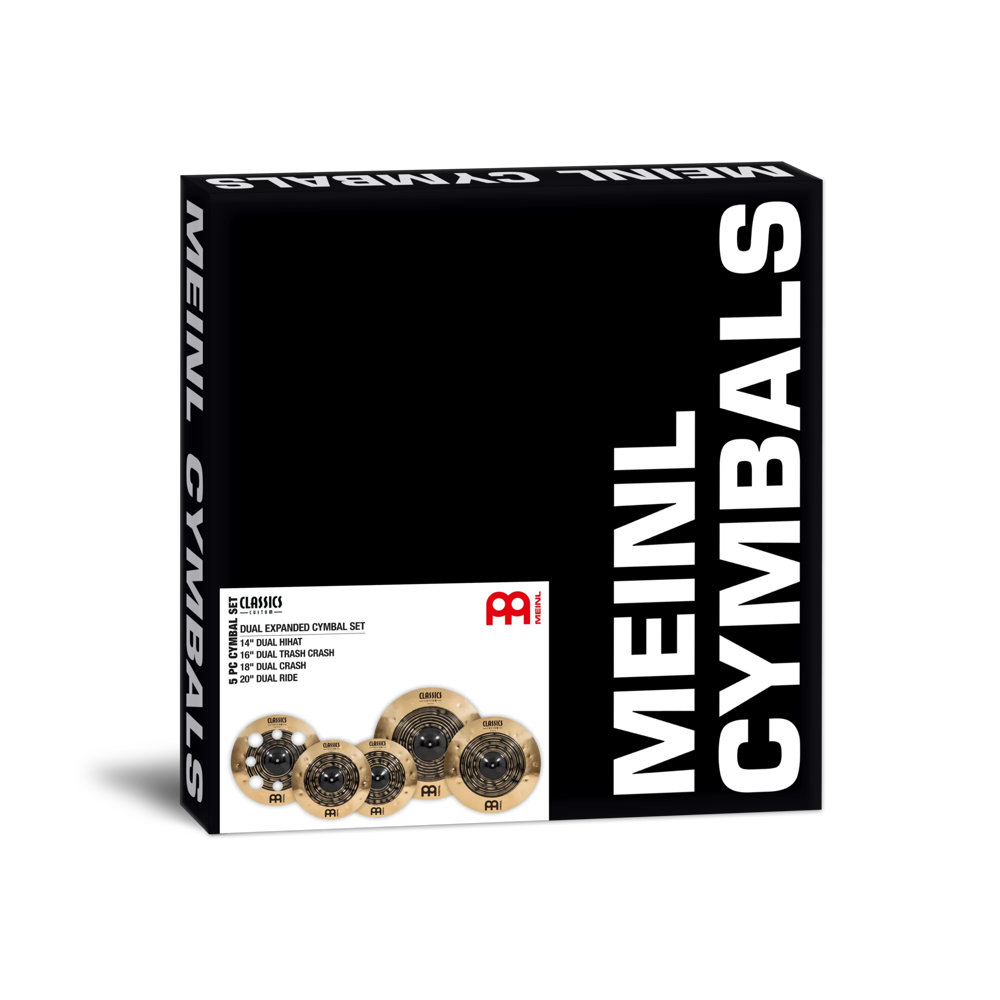 MEINL マイネル CCDU4680 Classics Custom Dual Expanded Set シンバルセット パッケージ
